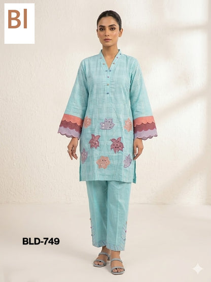 Bld 747-750 Bl Cotton Co Ord Set Wholesaler Gujarat