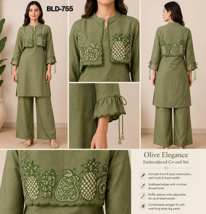 Bld 754-757 Bl Cotton Co Ord Set Manufacturer Gujarat
