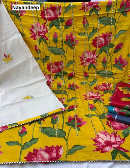 Blinkit Nayandeep Cotton Dress Material Exporter