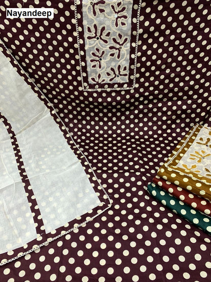 Blinkit Nayandeep Cotton Dress Material Exporter