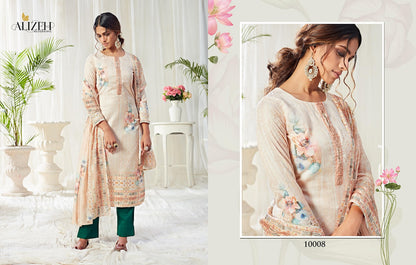 Bliss 10004-10009 Alizeh Readymade Cotton Pant Suits Wholesale