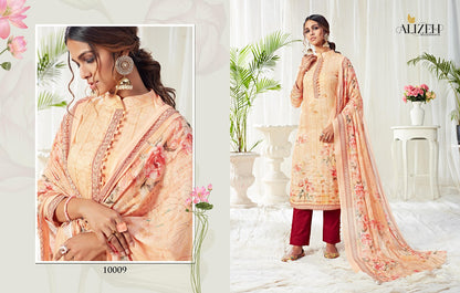 Bliss 10004-10009 Alizeh Readymade Cotton Pant Suits Wholesale