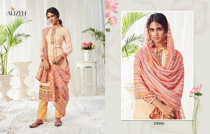 Bliss 10004-10009 Alizeh Readymade Cotton Pant Suits Wholesale