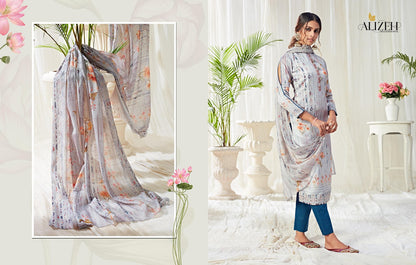Bliss 10004-10009 Alizeh Readymade Cotton Pant Suits Wholesale