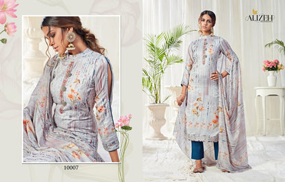Bliss 10004-10009 Alizeh Readymade Cotton Pant Suits Wholesale