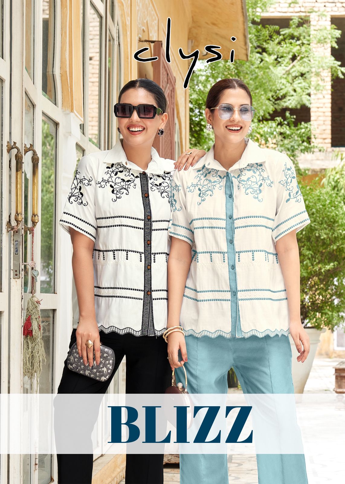 Blizz Clysi Cotton Top Bottom Set Wholesaler Ahmedabad