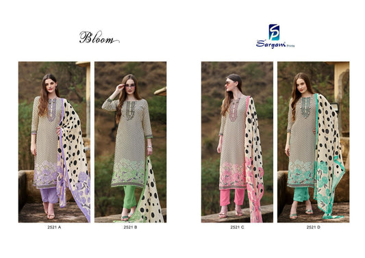 Bloom Sargam Prints Bemberg Muslin Pant Style Suits Exporter Ahmedabad