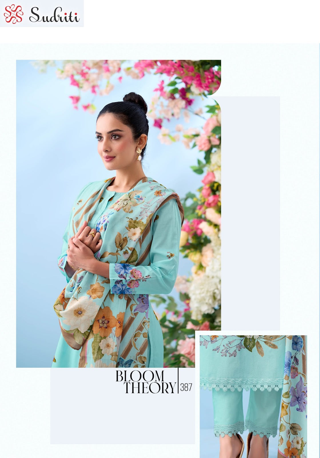 Bloom Theory Sudriti Sahiba Cotton Lawn Pakistani Salwar Suits Wholesale