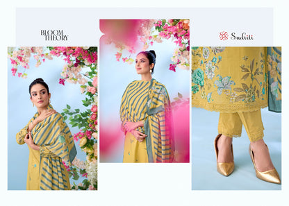 Bloom Theory Sudriti Sahiba Cotton Lawn Pakistani Salwar Suits Wholesale