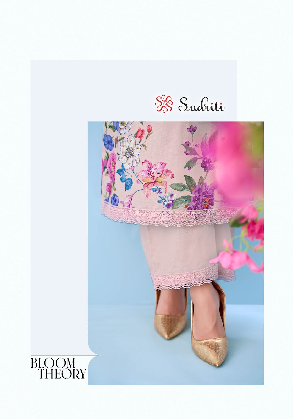 Bloom Theory Sudriti Sahiba Cotton Lawn Pakistani Salwar Suits Wholesale