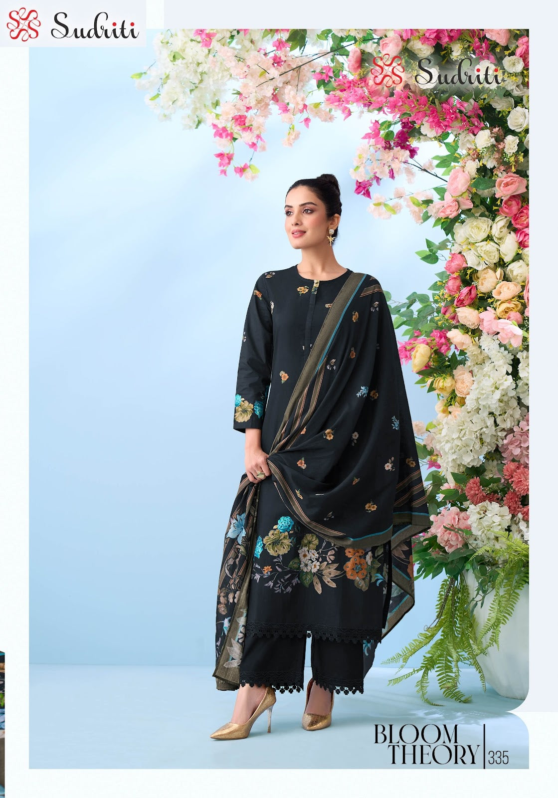 Bloom Theory Sudriti Sahiba Cotton Lawn Pakistani Salwar Suits Wholesale