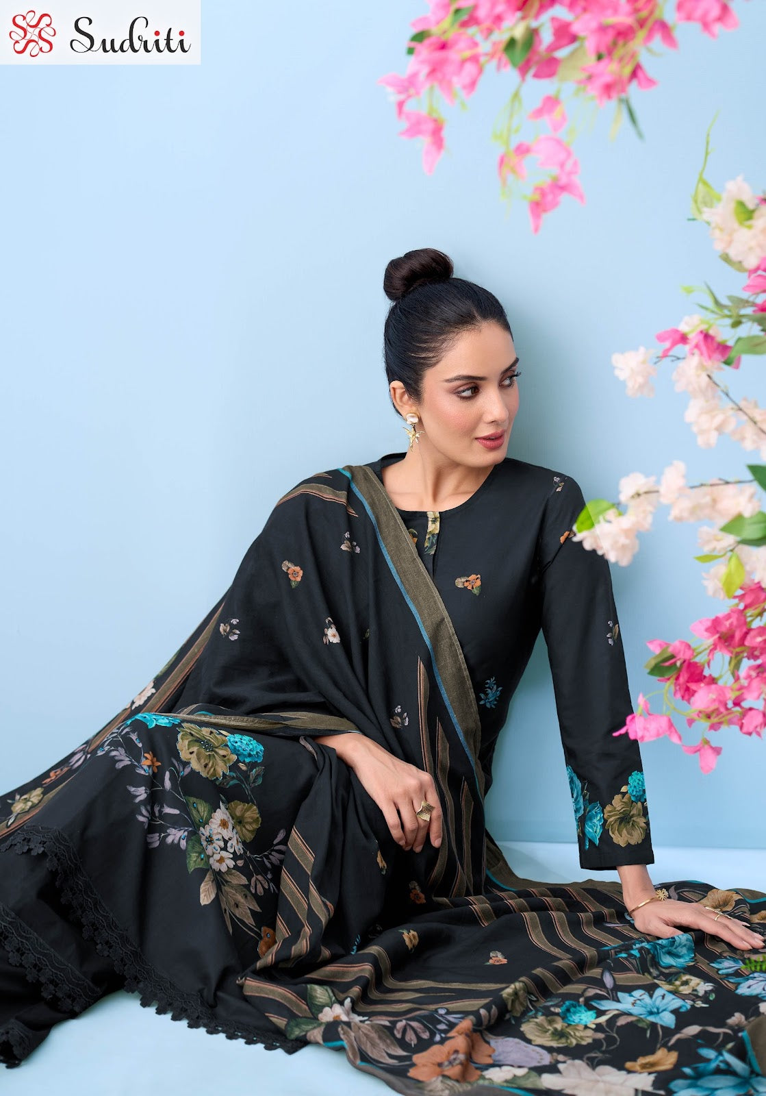 Bloom Theory Sudriti Sahiba Cotton Lawn Pakistani Salwar Suits Wholesale