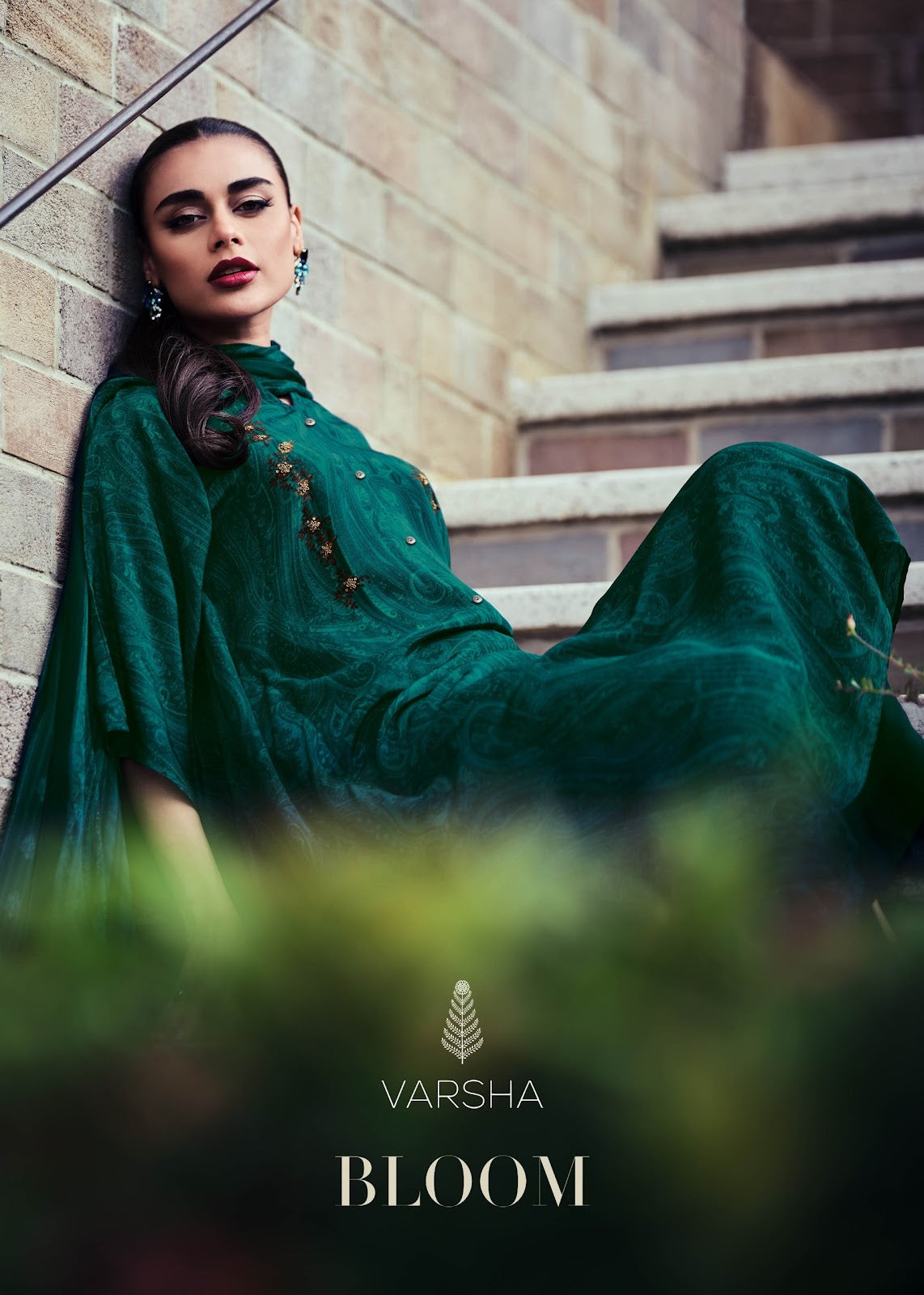 Bloom Varshaa Modal Plazzo Style Suits Wholesaler Ahmedabad