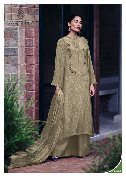 Bloom Varshaa Modal Plazzo Style Suits Wholesaler Ahmedabad