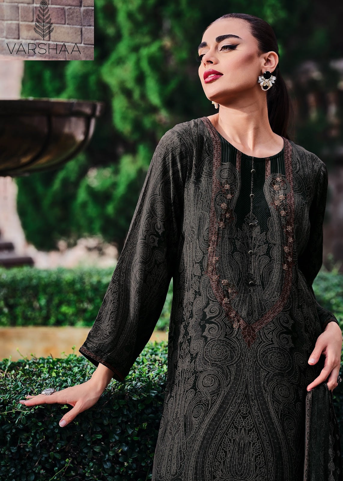 Bloom Varshaa Modal Plazzo Style Suits Wholesaler Ahmedabad