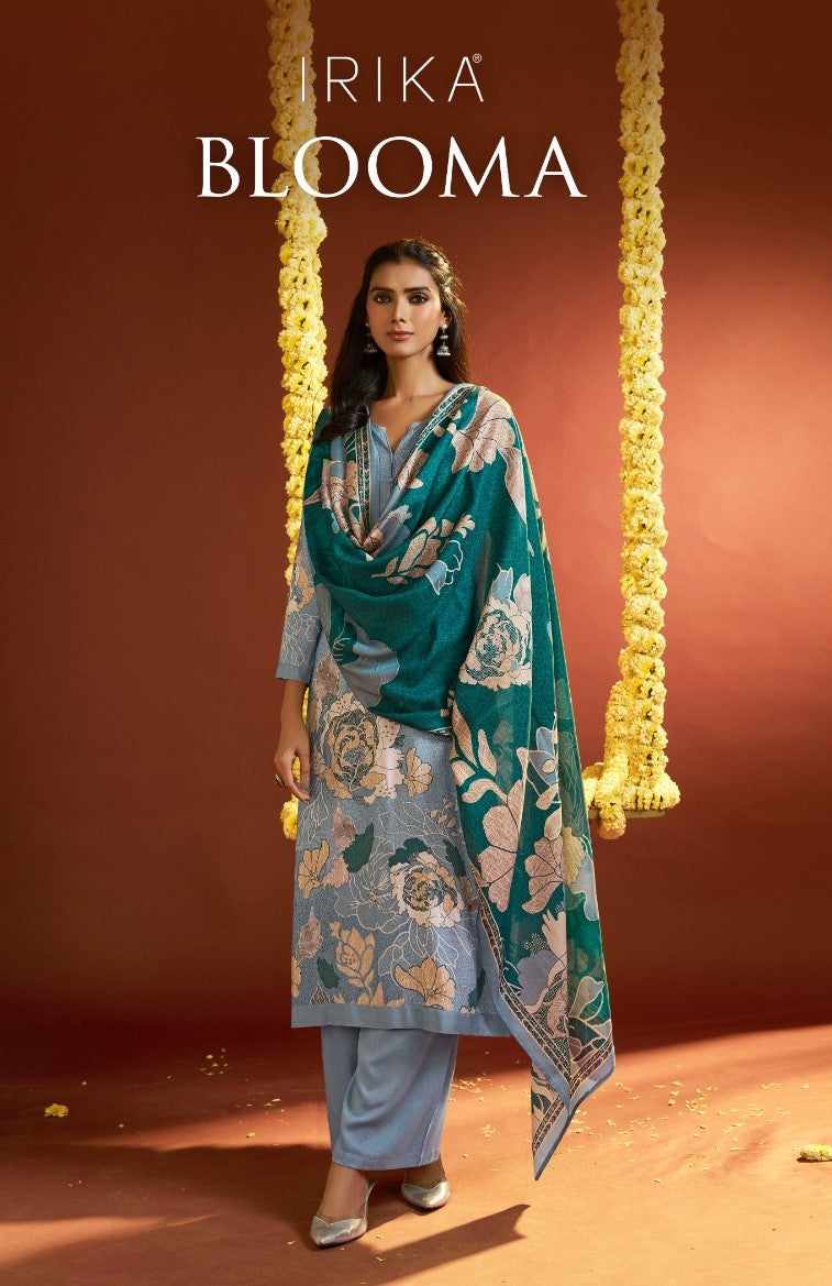 Blooma Irika Pashmina Suits Wholesaler Gujarat