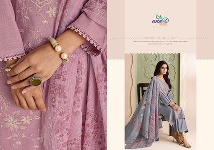 Blossom Avon Trendz Linen Pant Style Suits Wholesale Price