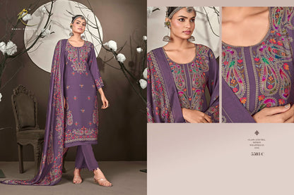 Blossom Hour Rakhi Fashion Pashmina Suits Manufacturer