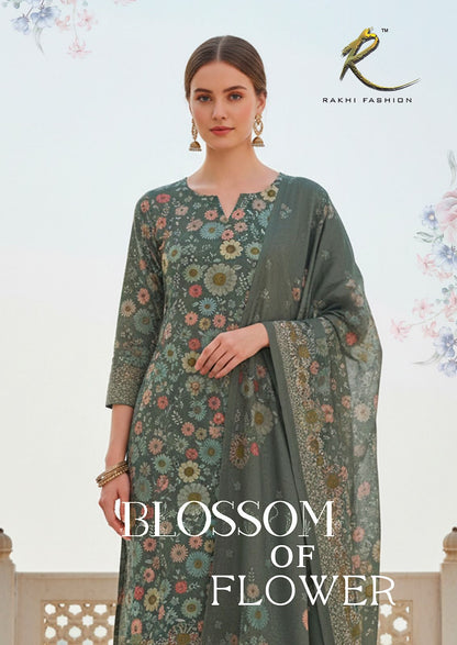 Blossom Of Flowers Rakhi Fashion Pant Style Suits Supplier