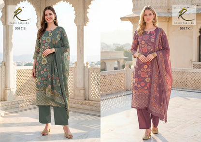 Blossom Of Flowers Rakhi Fashion Pant Style Suits Supplier