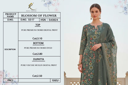 Blossom Of Flowers Rakhi Fashion Pant Style Suits Supplier