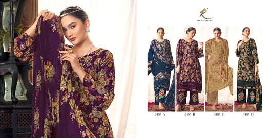 Blossom Paradise Rakhi Fashion Pashmina Suits Wholesaler