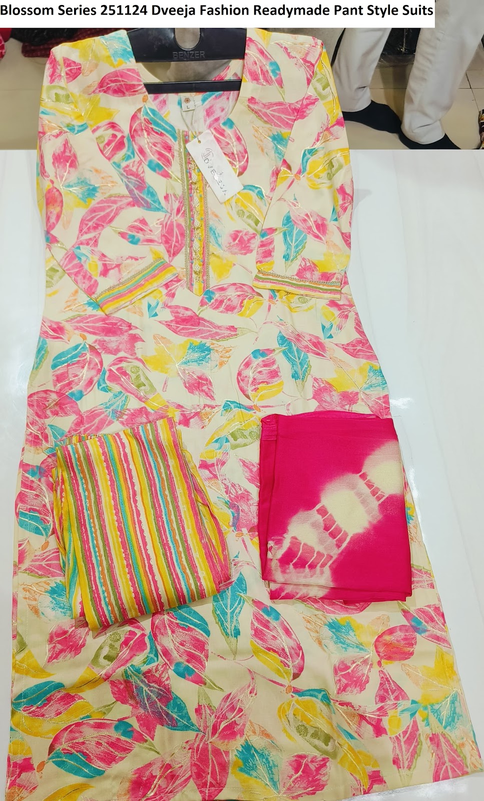 Blossom Series 251124 Dveeja Fashion Reyon Readymade Pant Style Suits Wholesaler Ahmedabad