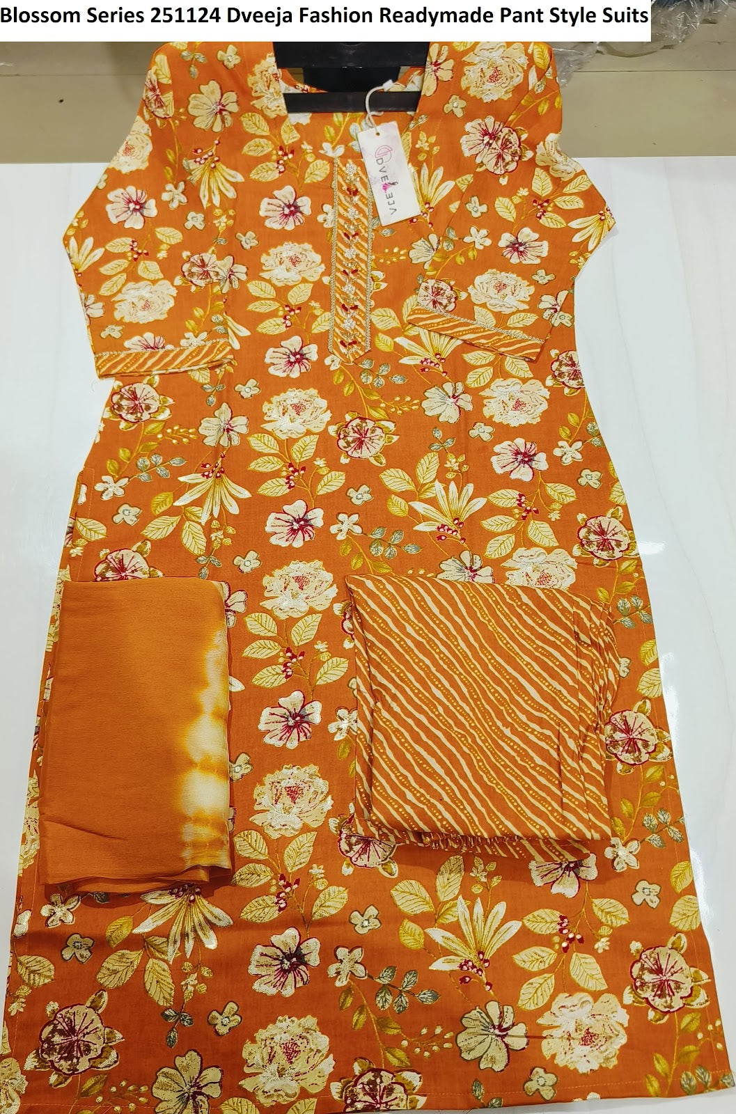 Blossom Series 251124 Dveeja Fashion Reyon Readymade Pant Style Suits Wholesaler Ahmedabad