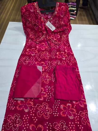 Blossom Series Dveeja Fashion Reyon Readymade Pant Style Suits Supplier India