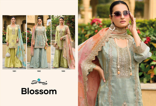 Blossom Your Choice Simmer Readymade Suits Supplier