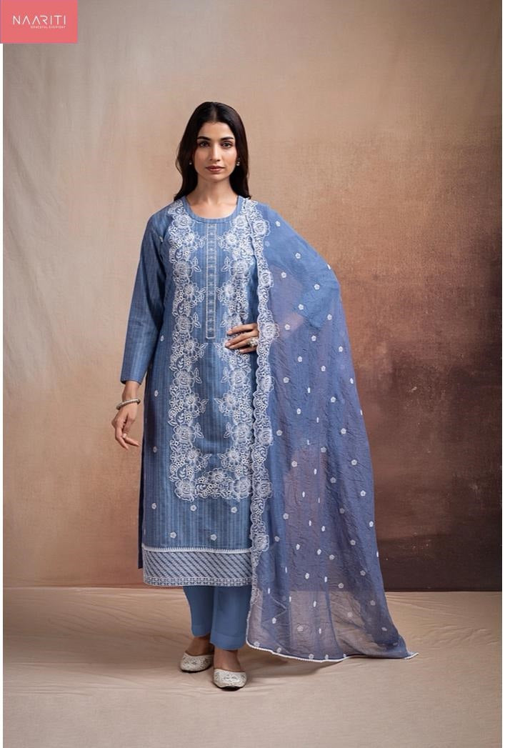 Blue Bell Naariti Cotton Pant Style Suits Manufacturer