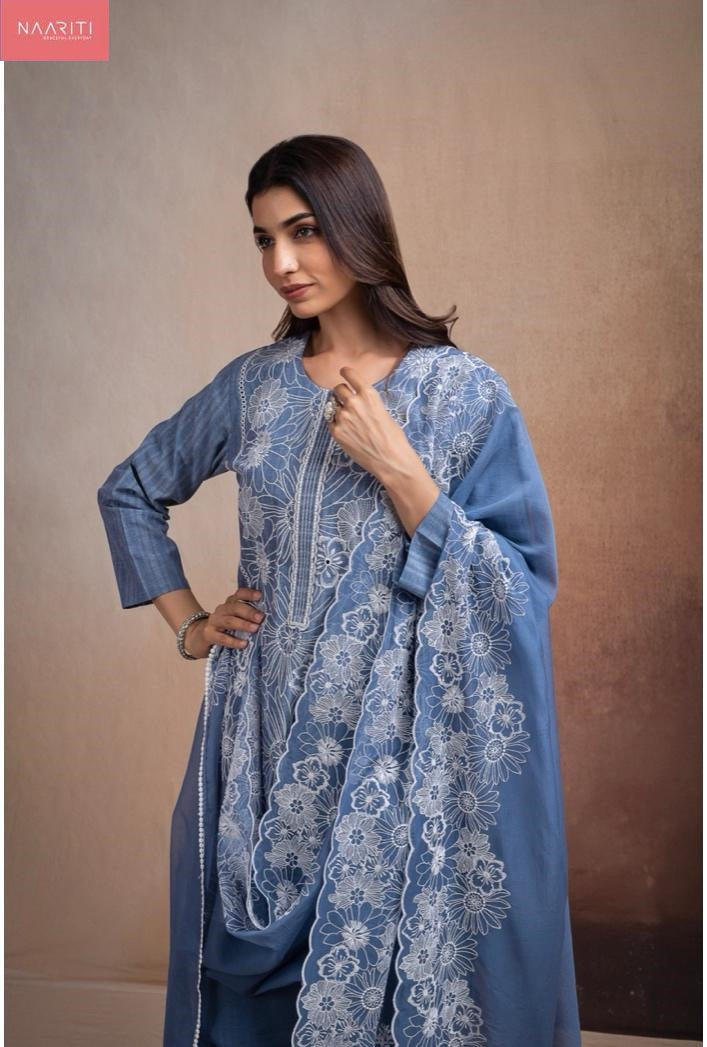 Blue Bell Naariti Cotton Pant Style Suits Manufacturer