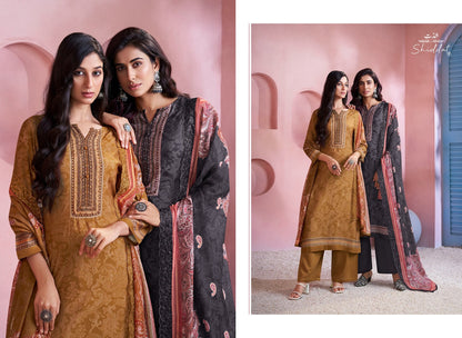 Bluebell 1002 Shiddat Muslin Pant Style Suits Wholesaler India