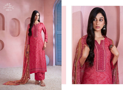 Bluebell 1002 Shiddat Muslin Pant Style Suits Wholesaler India