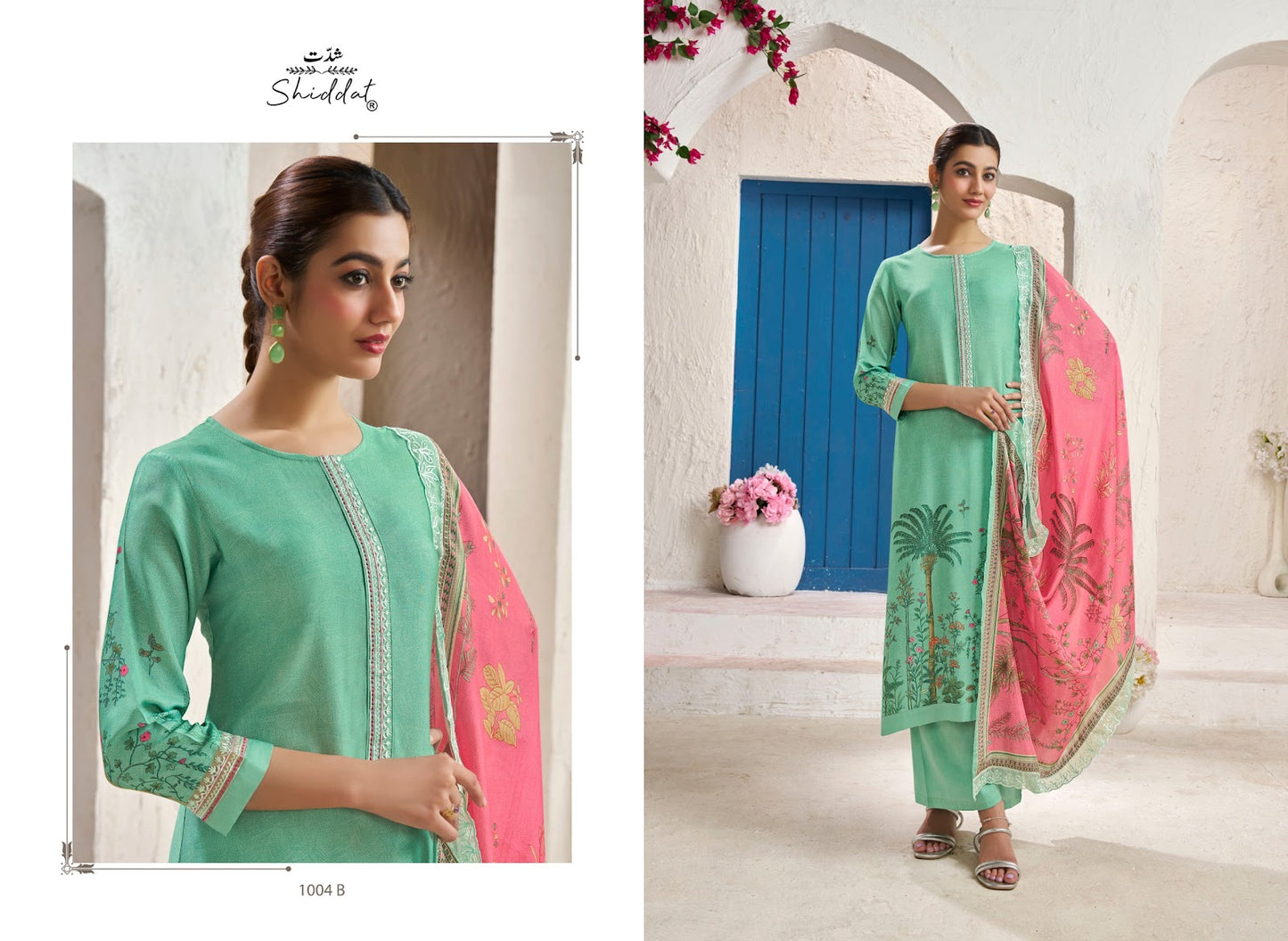 Bluebell 1004 Shiddat Muslin Pant Style Suits Manufacturer Gujarat