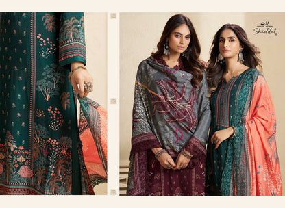 Bluebell 1005 Shiddat Muslin Pant Style Suits Wholesaler India