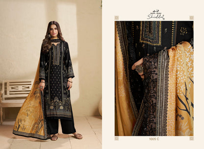 Bluebell 1005 Shiddat Muslin Pant Style Suits Wholesaler India