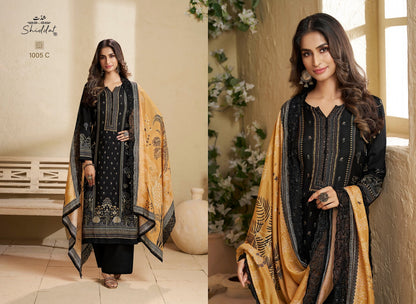 Bluebell 1005 Shiddat Muslin Pant Style Suits Wholesaler India