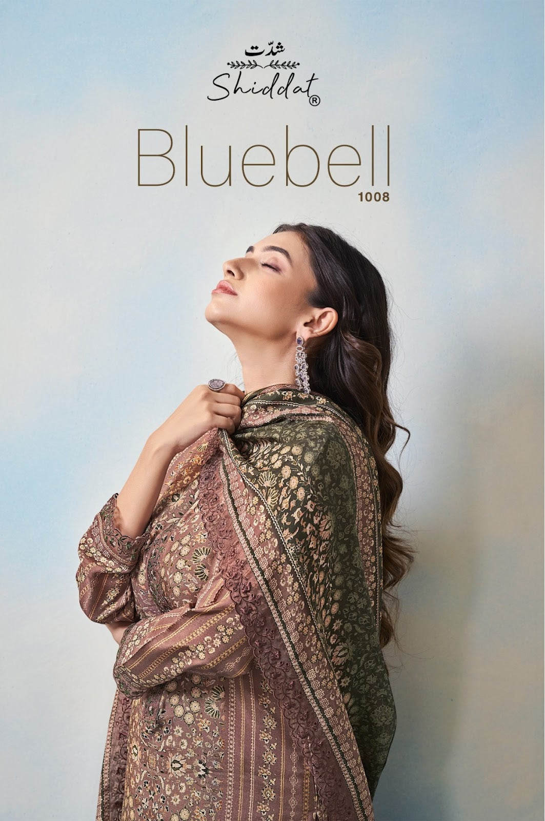 Bluebell 1008 Shiddat Muslin Pant Style Suits Wholesale Price