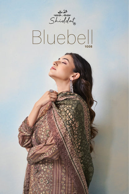 Bluebell 1008 Shiddat Muslin Pant Style Suits Wholesale Price