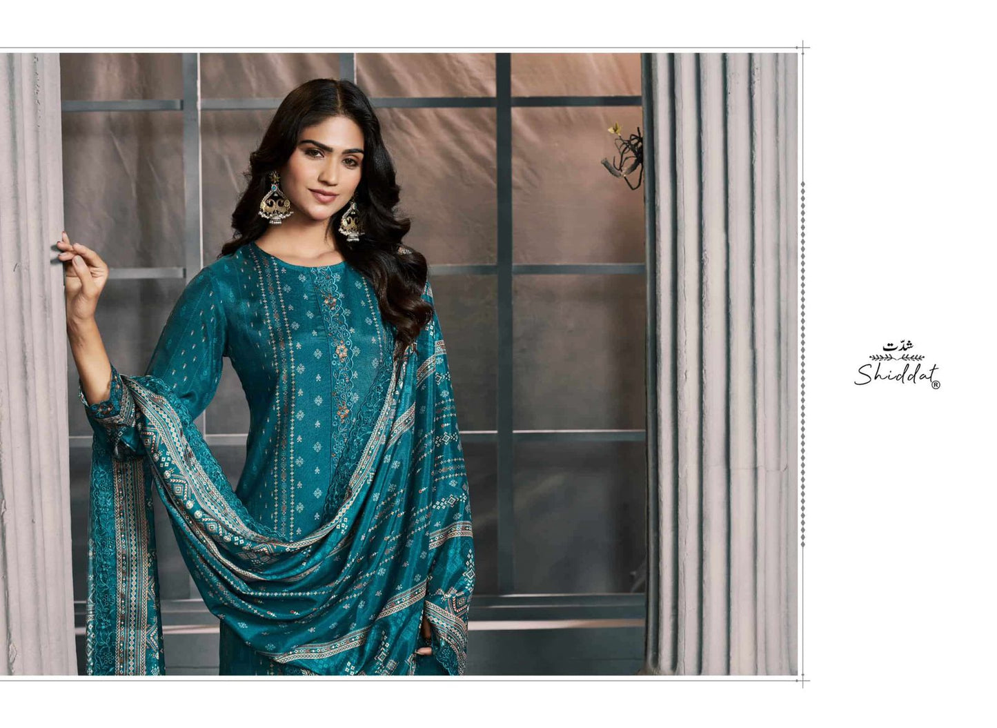 Bluebell 1010 Shiddat Muslin Pant Style Suits Exporter Ahmedabad