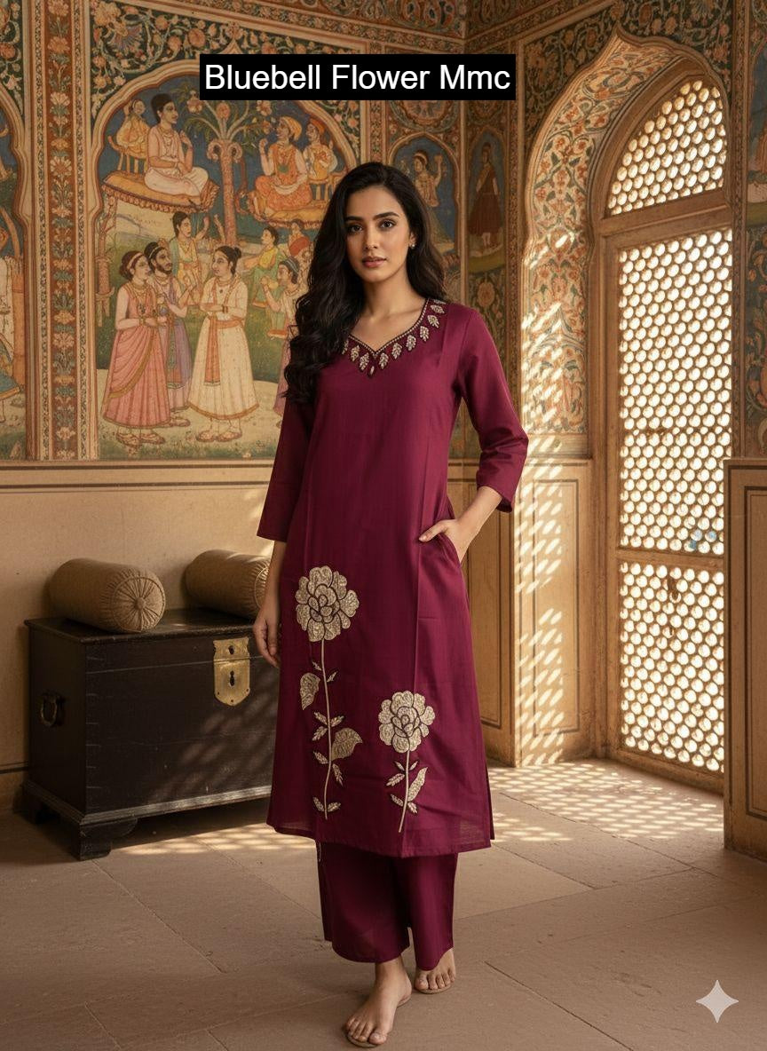 Bluebell Flower Mmc Vatican Co Ord Set Supplier