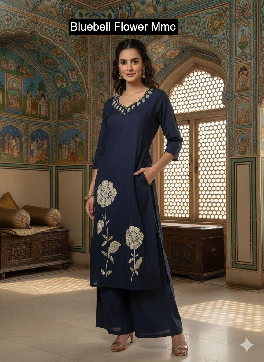 Bluebell Flower Mmc Vatican Co Ord Set Supplier