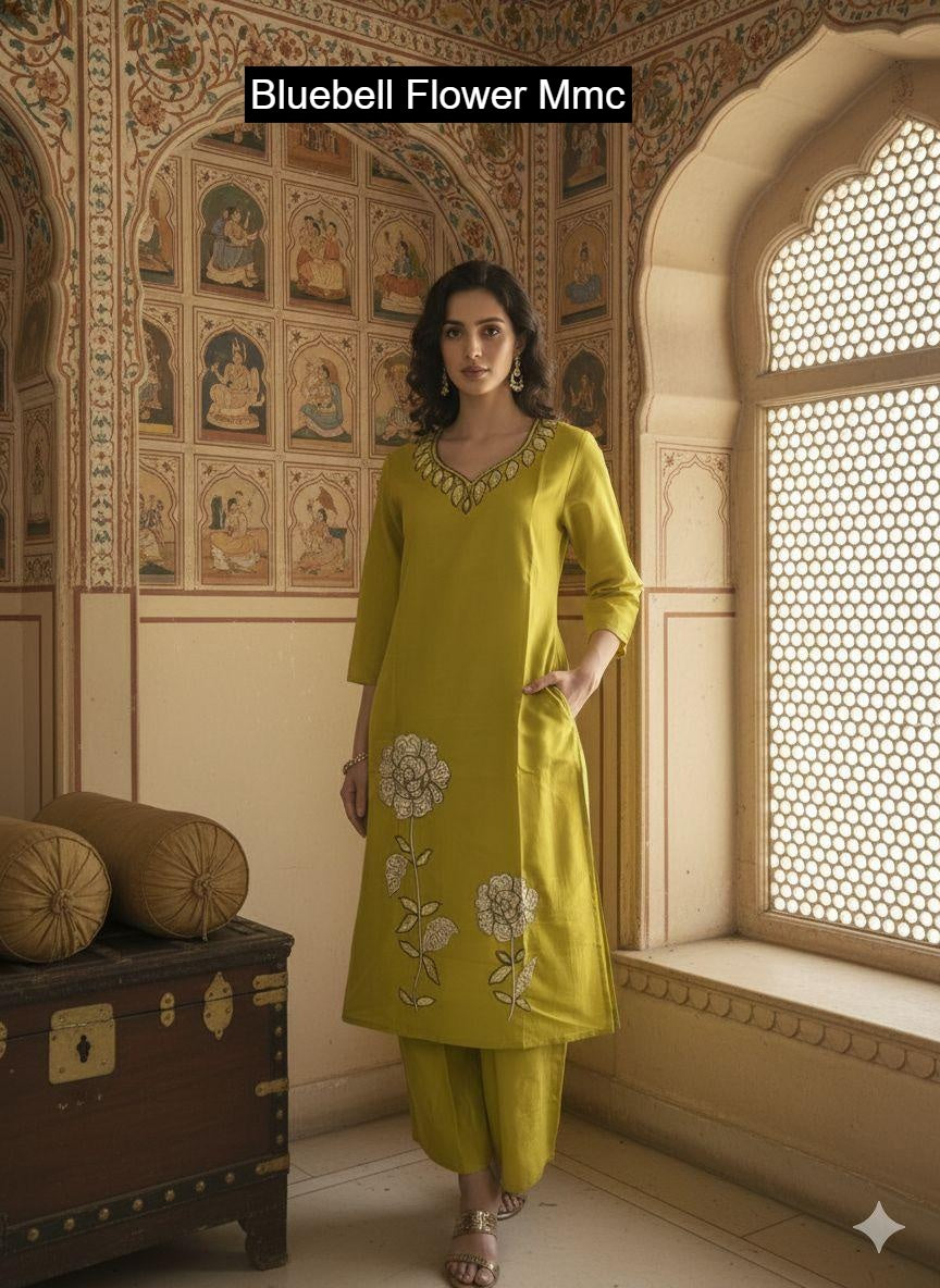 Bluebell Flower Mmc Vatican Co Ord Set Supplier