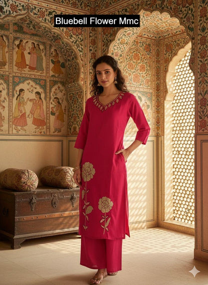 Bluebell Flower Mmc Vatican Co Ord Set Supplier