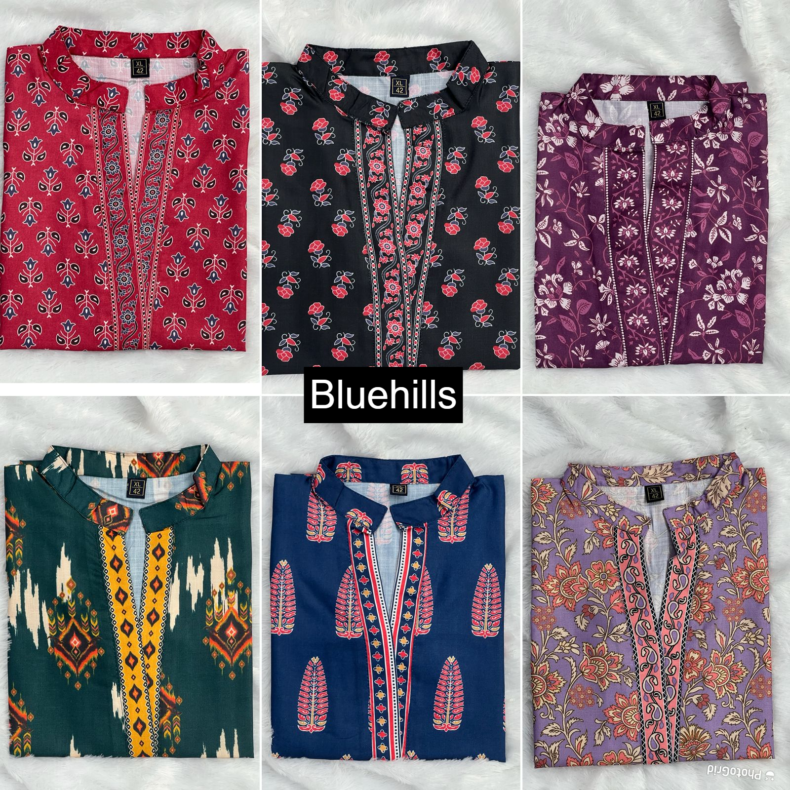 Blush 7.0 Bluehills Cotton Fancy Tops Wholesale Rate
