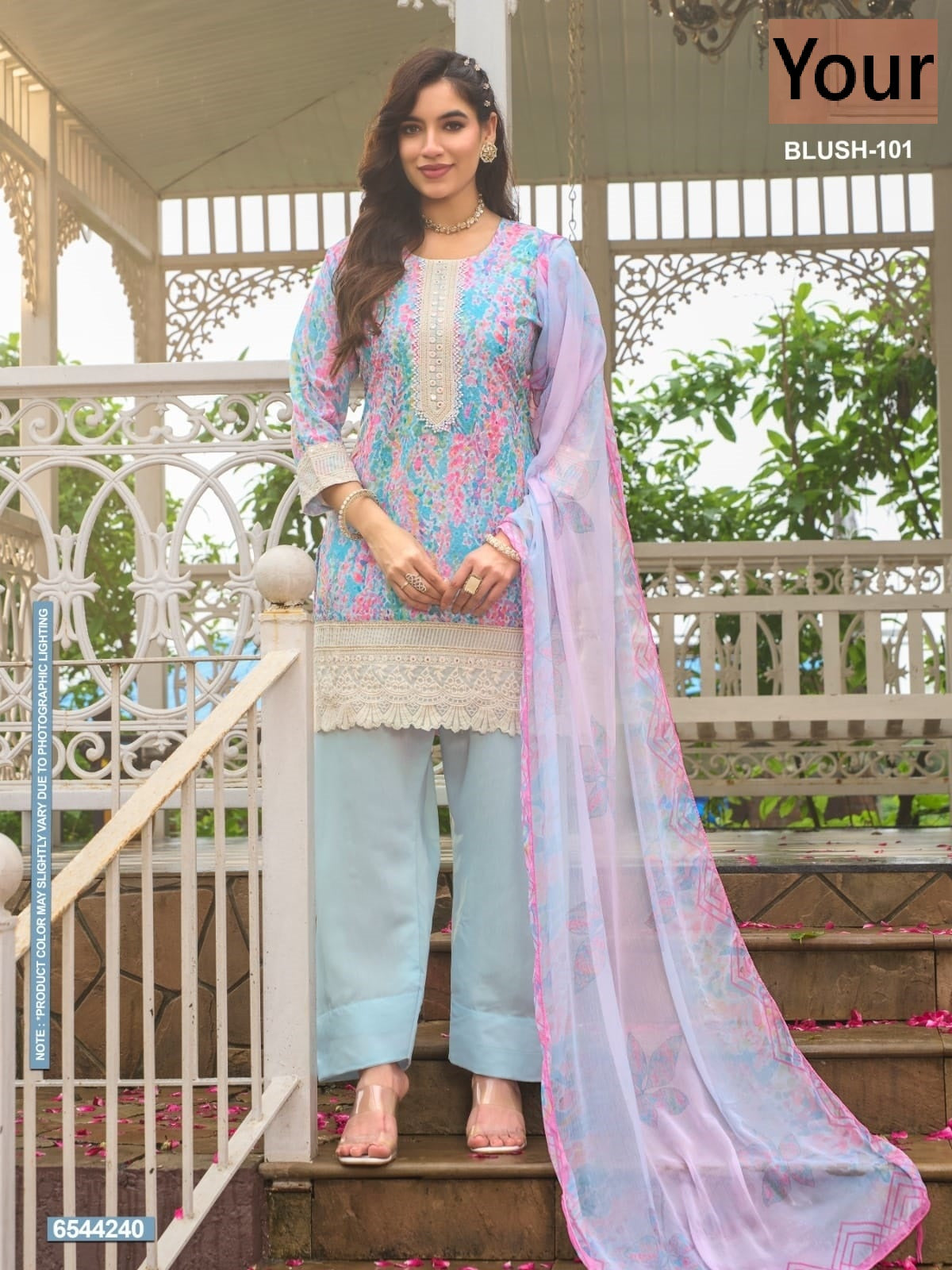 Blush Farashi Your Cotton Readymade Suits Exporter India
