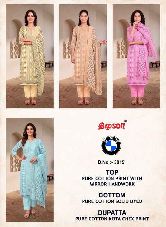 Bmw 3815 Bipson Prints Cotton Pant Style Suits Exporter