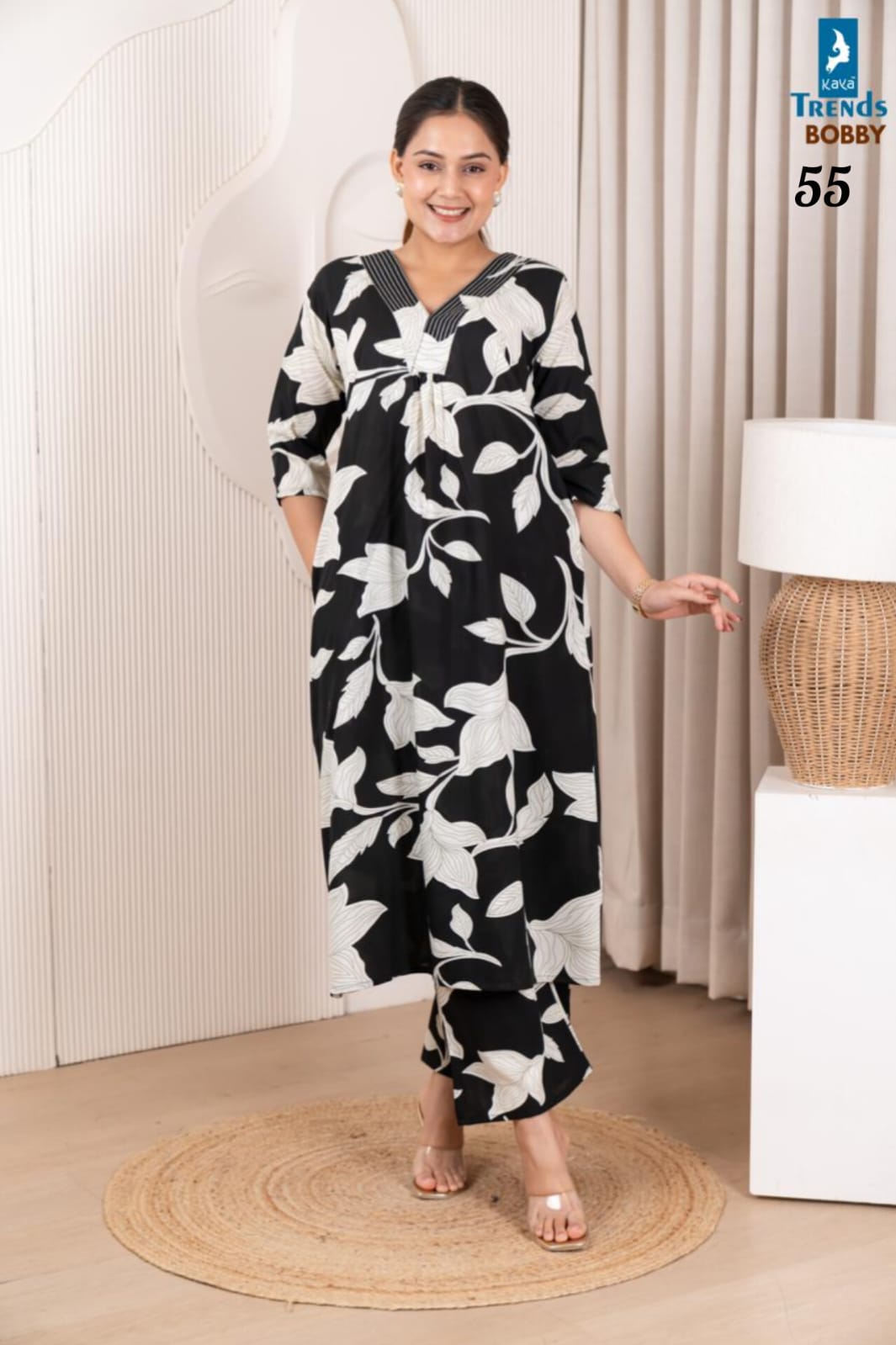Bobby Kaya Trends Rayon Co Ord Set Wholesaler Gujarat