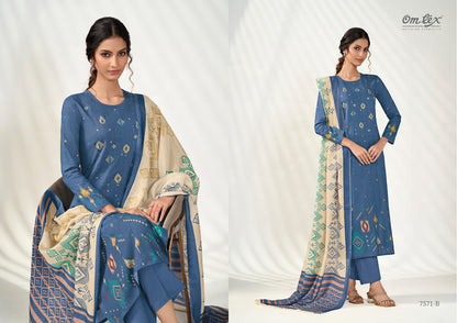 Bold Fashion Omtex Lawn Cotton Pant Style Suits Manufacturer